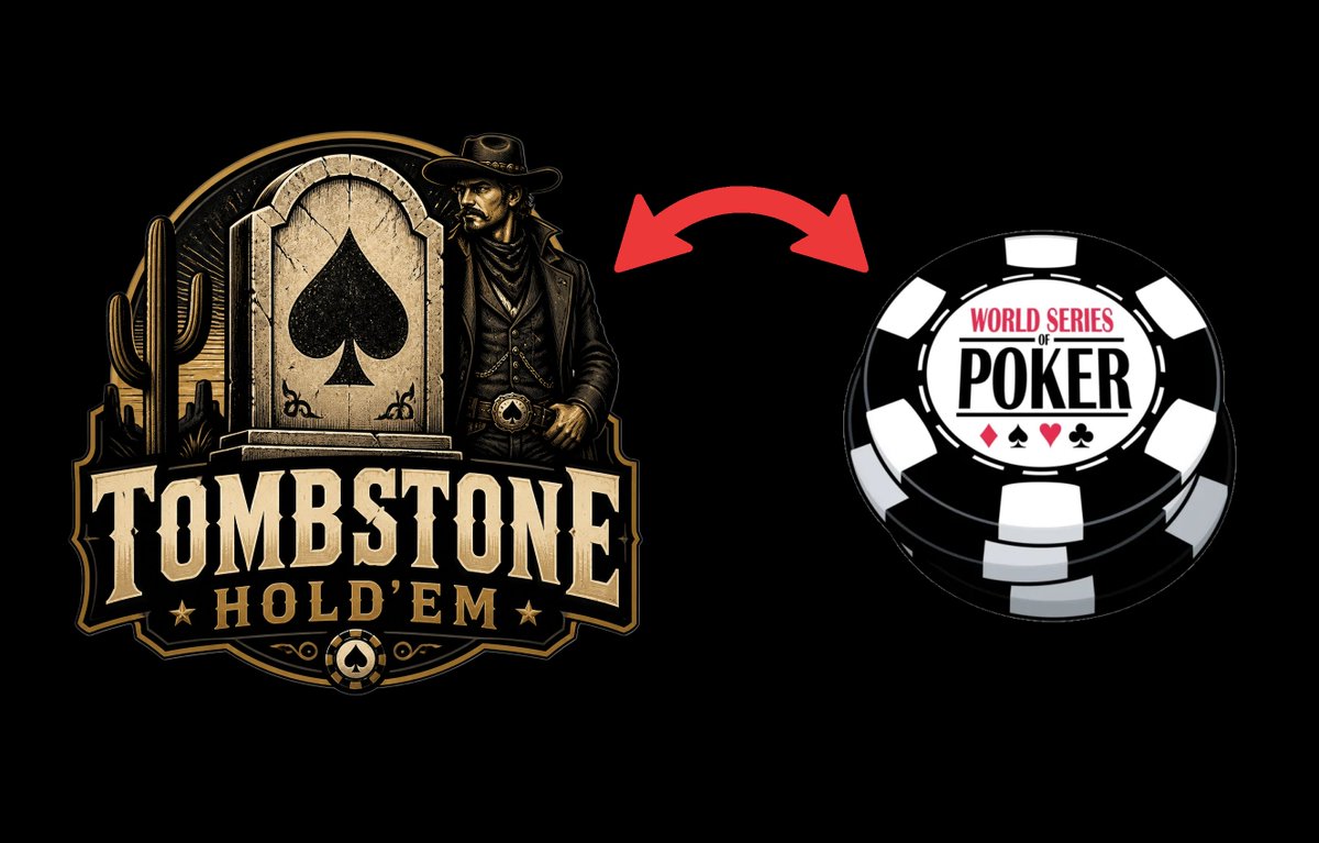 Chipslingers's tweet photo. Mixed Games seem to be very popular at this years WSOP. Hey @WSOP when Tombstone Hold'em in lineup? https://t.co/7nxUEazG1C 🤠🃏
♠️
♥️
♦️
♣️
#TombstoneHoldem #DealersChoice #WSOP #Poker #PokerLife #NewGame #MixedGames #Holdem #TexasHoldem #PokerTwitter #onlinepoker #pokeronline https://t.co/DeikciVuP6