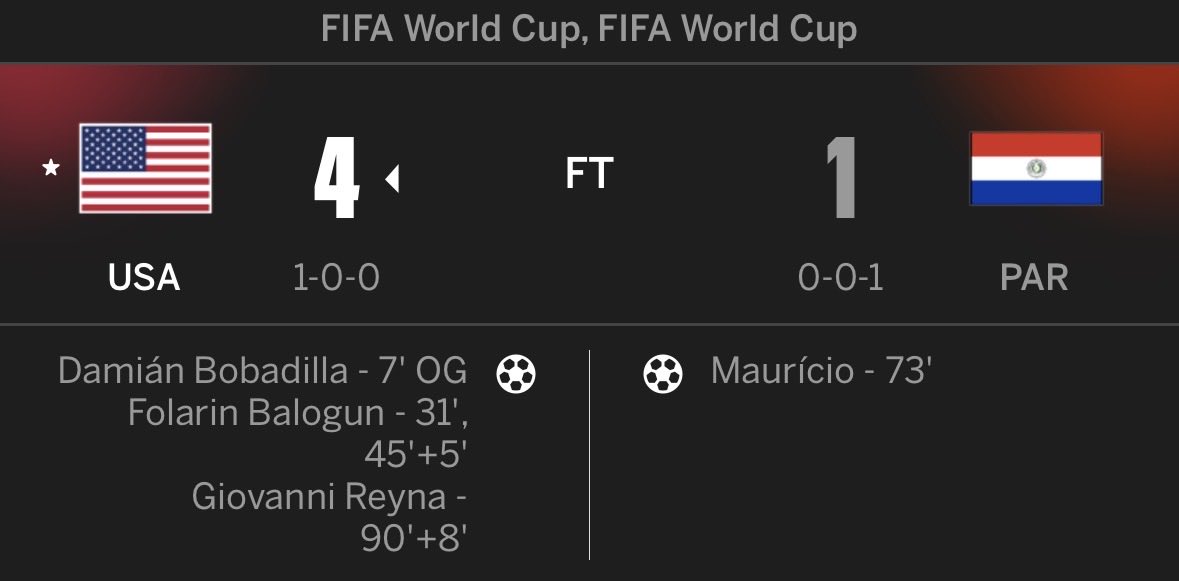 KyleKollman's tweet photo. “It’s just Paraguay” #USMNT #WorldCup #FIFA https://t.co/TLfeeJOJIn