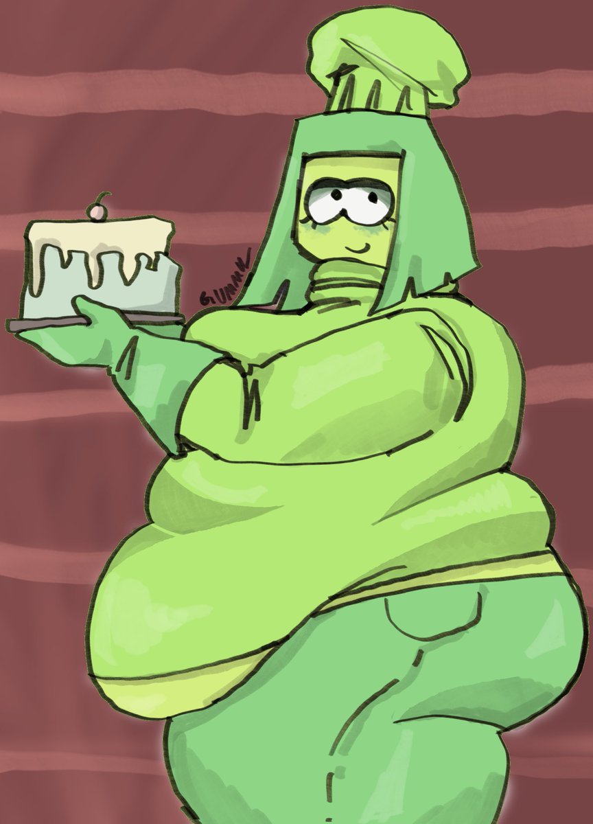 ACANTHOCYBIUMS1's tweet photo. @zobidvij told me to draw green https://t.co/JfJOwjoKae