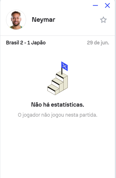 rafaelfig0's tweet photo. @EuSouVascaino_ gente, o sofascore bugou aqui pra mim... Conseguem me atualizar quantas chances criadas o camisa 10 da maior seleção da história criou em um jogo eliminatório de copa do mundo? https://t.co/2RI3FQnSz6