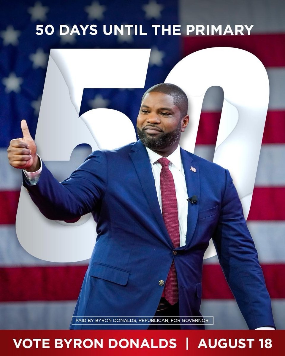 Byron Donalds tweet media