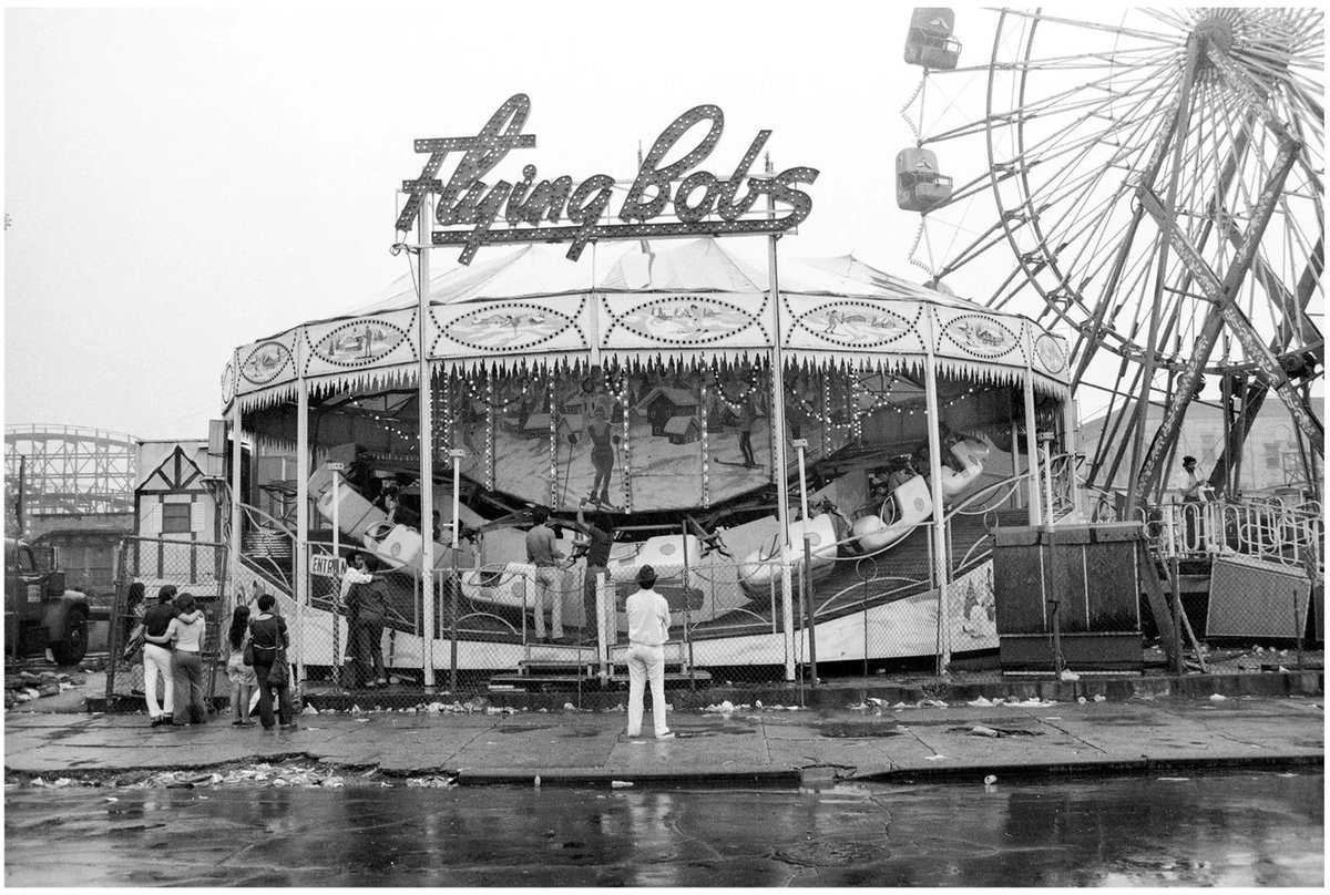 jpalmiotti's tweet photo. My Coney Island in Brooklyn and one of the reasons why we set the Harley Quinn series on our run in this crazy place. 1973 when I was 12. It was filthy, aged and fantastic. https://t.co/RH3mVE2wRv