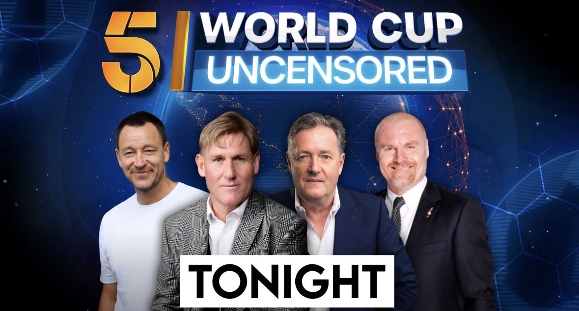 5_Uncensored's tweet photo. 🚨DON’T MISS TONIGHT🚨
🏴󠁧󠁢󠁥󠁮󠁧󠁿ENGLAND TOPPED A SOFT GROUP BUT HAVE THEY REALLY GOT WHAT IT TAKES TO BRING IT HOME??? 🏆
@piersmorgan BATTLES IT OUT WITH @JohnTerry26 &amp; @Sjopinion10 JUST AFTER MIDNIGHT @SportsUncensrd ON @channel5_tv https://t.co/Pj10rG9nDK
