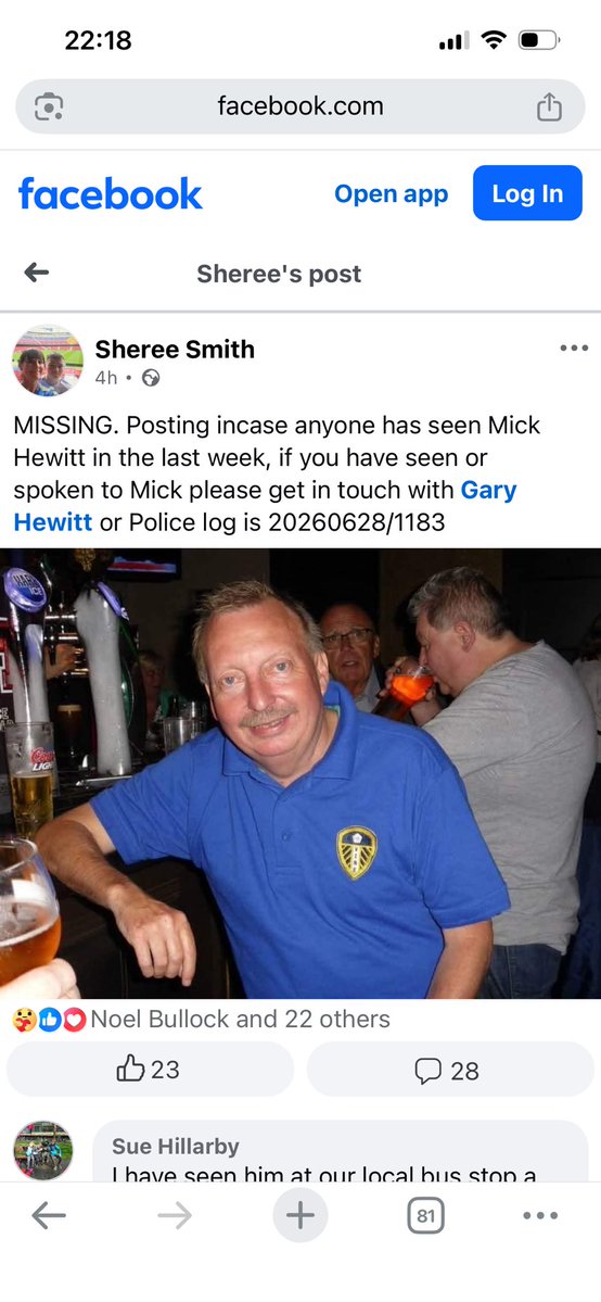 martynziegler's tweet photo. Missing Leeds fan https://t.co/T86AVLxl6f