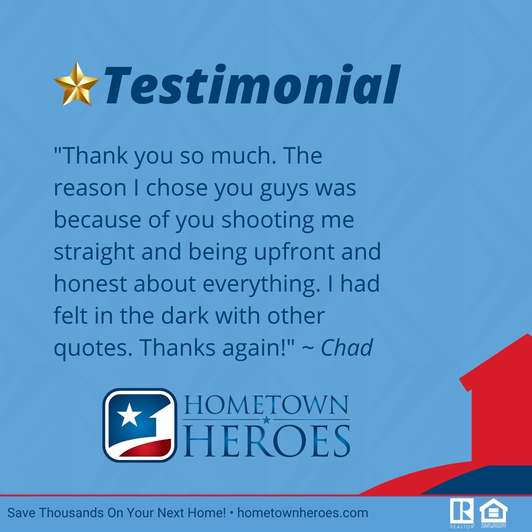 CassandraOutlaw's tweet photo. Hometown Heroes has helped heroes like you to save thousands. I'd love to help you do the same. Reach out to me today! https://t.co/2v9LGRHnXQ