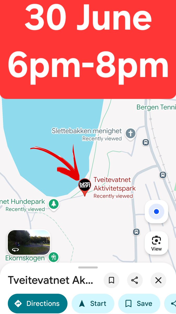 brandontan91's tweet photo. To #PokemonGO trainers in Årstad, Bergen, Norway,
I'll be doing a meetup in Bergen area at Tveitevannet tmr (30June) from 6pm-8pm 🤩
Come join us to do some raids &amp; hang out together 😄
See ya tmr 🙂 https://t.co/qpKb8qOw9Y