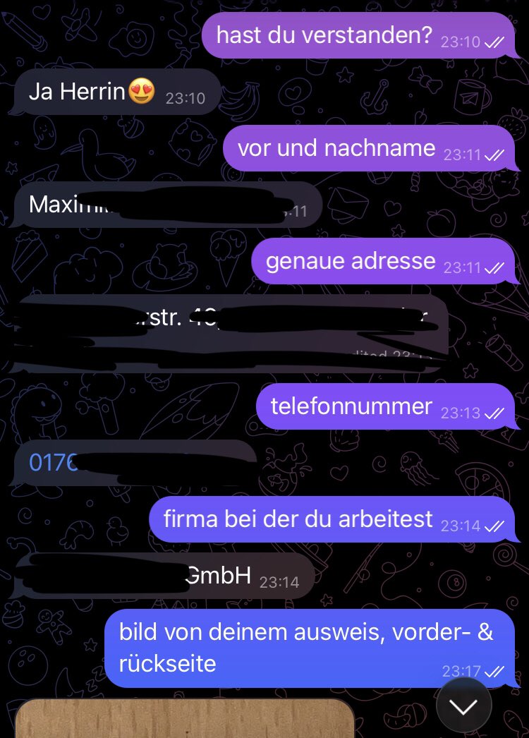 herrinbusra's tweet photo. Nehmt euch ein Beispiel an Maxi
#blackmail https://t.co/PLYxUNdAft