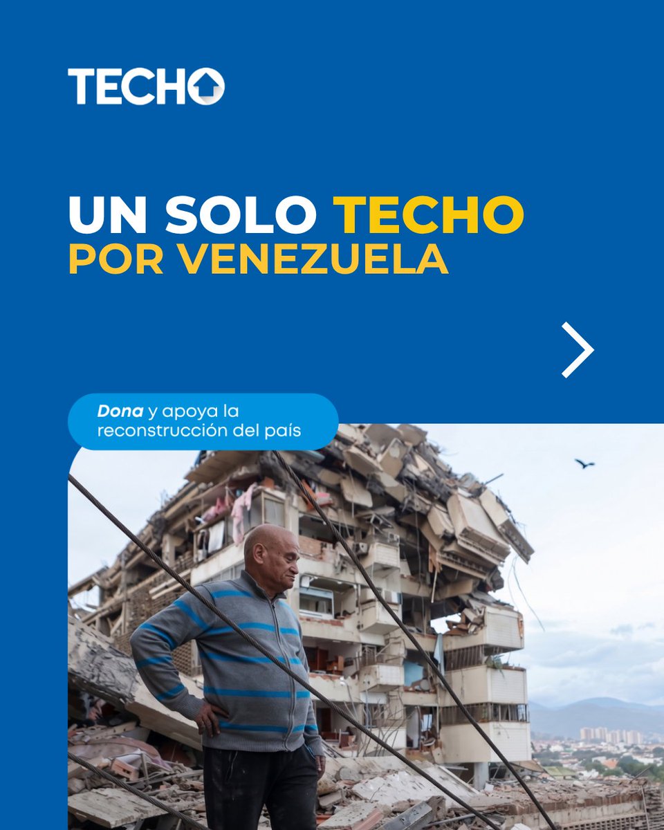 TECHOmx's tweet photo. Somos #UnSoloTECHO por Venezuela. 🇻🇪

Desde México nos sumamos a la respuesta regional junto a @Techo y @TechoVenezuela.

Empresas, medios, creadorxs, aliadxs: si quieren sumarse desde México, escríbannos a info.mexico@techo.org

¡Súmate!
.
.
.
#VenezuelaNoEstásSola https://t.co/syhNTwQMlQ