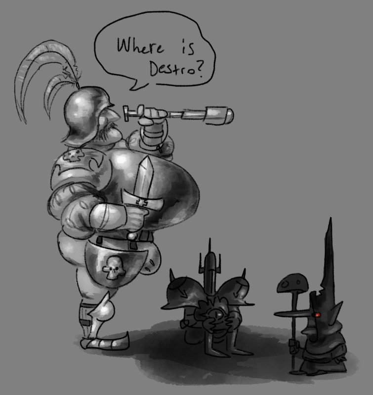 KarltheGoblin's tweet photo. Ostermark hero of the Empire searches for nefarious enemies of destruction. https://t.co/i80ylURkLE