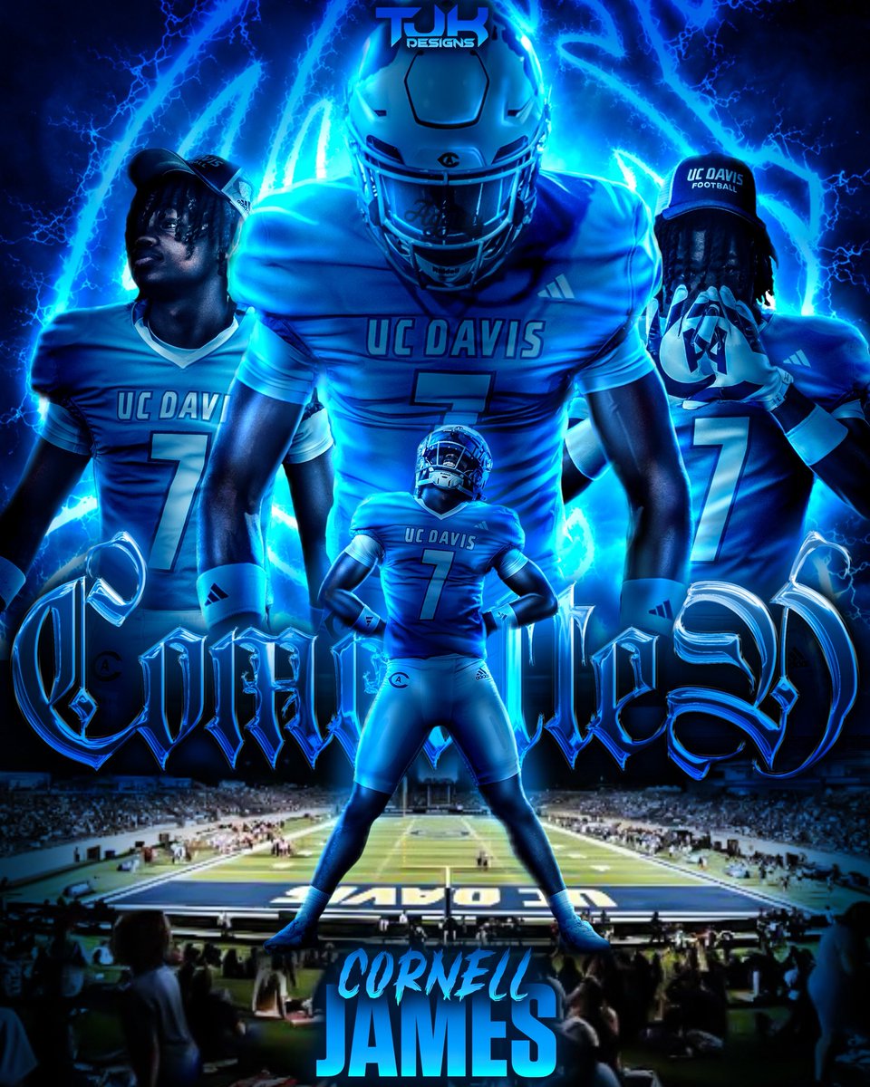 CornellJames24's tweet photo. I am blessed to announce my commitment to UCDavis!! All praises to Allah! Thank you to everyone who has supported me along my journey. Go Aggies🐴 @UCDfootball @CoachD_Jordan 

@coachwalsh20 @coachmons @GManzanares @DariusBell_3 @elijah_folau @Ogthetruth @BrandonHuffman @PadreFootball_
@JacksonMoore247 @Jthomas_53 @adamgorney
@BlairAngulo @TomLoy247 @CoachMikeHillSF @CoachRHolland @ActivatedSP