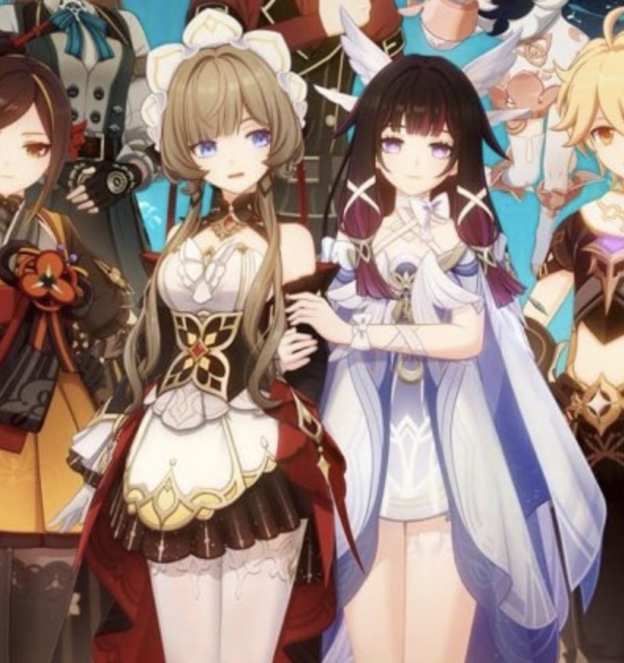 furburp's tweet photo. every group photo must have its government mandated yuri https://t.co/gvfPY7NLor