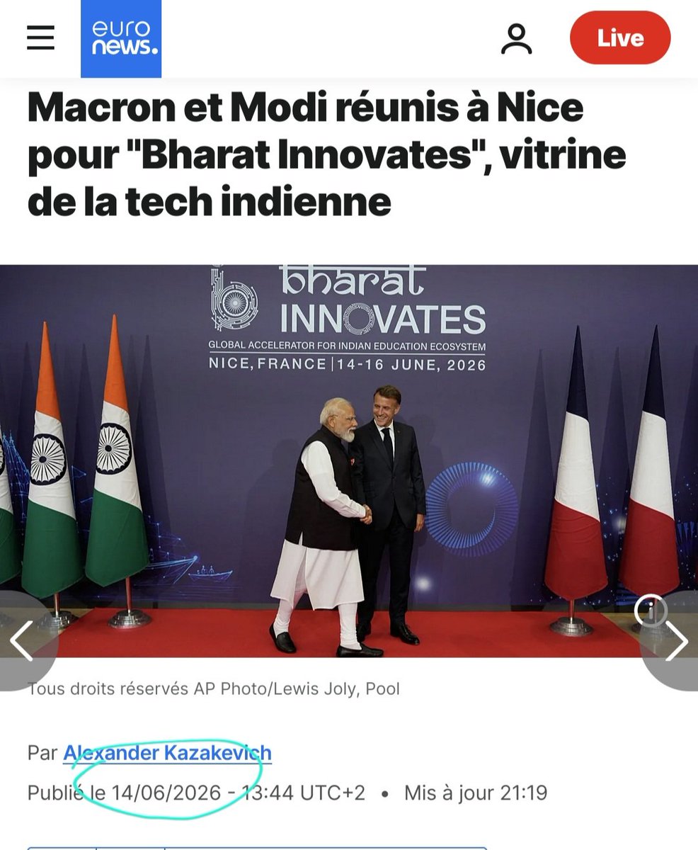 PatrickRataud's tweet photo. @sebchenu @RNational_off Le RN, ces gens qui affirment des contres-vérités simples à vérifier.
Le partenariat France-Inde est parmi les plus forts
Des #Tartuffes qui ne bossent pas les dossiers
À moins que le but ne soit encore d'être les VRP de la propagande de "paix" de Putin https://t.co/73PiL4RlV3