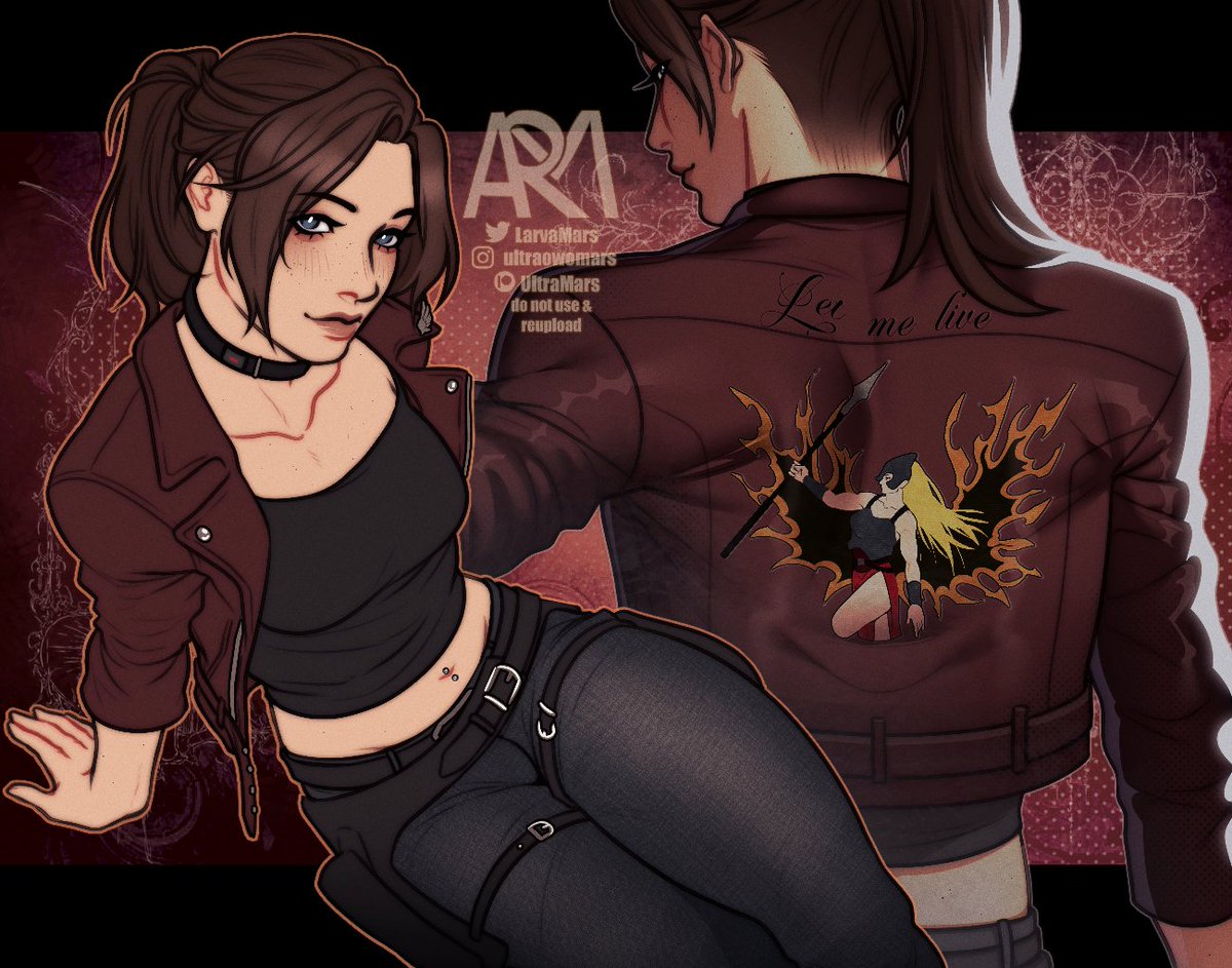 sfwmars's tweet photo. Claire doodle ❤️‍🔥 https://t.co/dkJxo6uSrP