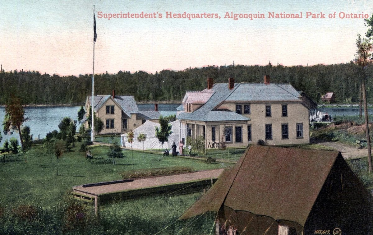 RgrMarkRobinson's tweet photo. #OTD (Mon, Jun 30) 1924, as Acting Sup't at #CacheLake, #AlgonquinPark: "J.W. Millar came in &amp; he notified me he was to take over the office at once. I am busy fixing up my books, ready to leave for home, as I am granted two months’ leave of absence with pay." @ArchivesON https://t.co/b0n7N9AcyK