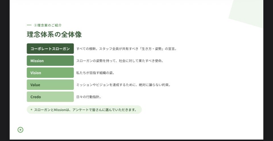 Serinatax's tweet photo. 事務所の「理念」をじっくり見直しています。

人生の1/3を占める仕事だからこそ、スタッフの皆には自分の存在意義を感じながら、主体的に生きてほしいなと。

全員で納得できる指針を作りたい。みんなが自分の心地よいペースで輝ける環境を、これからも整えていきます。 https://t.co/GQ2ztVdb4f
