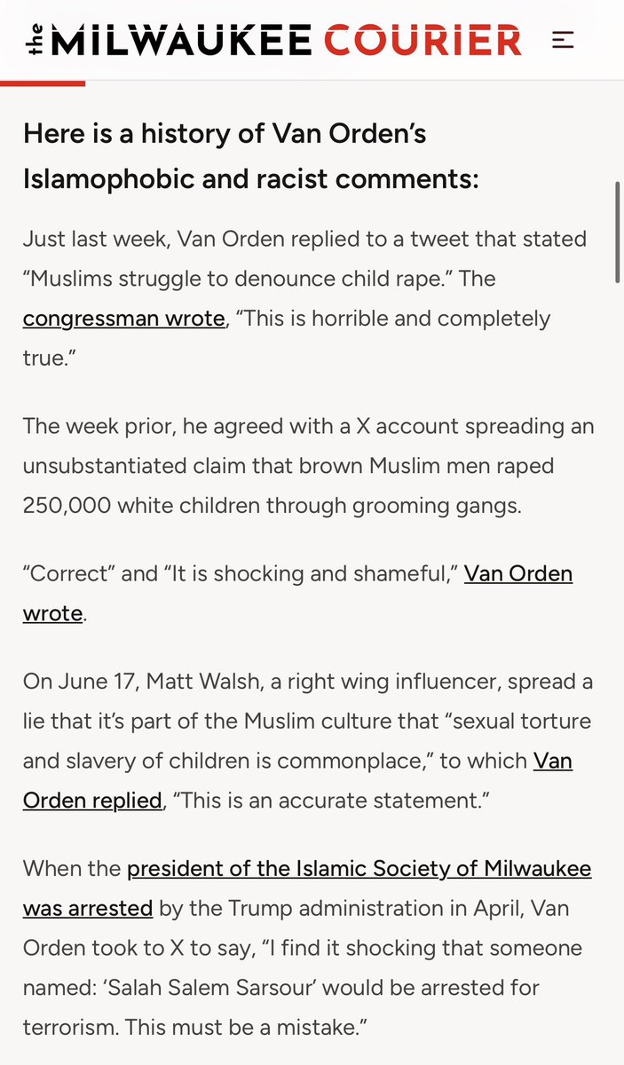 xhaleykingx's tweet photo. .@derrickvanorden’s Islamophobic and racist comments are absolutely disqualifying for a sitting member of Congress ⬇️⬇️⬇️

https://t.co/UVXUgT8NeA https://t.co/ztciZYURqX
