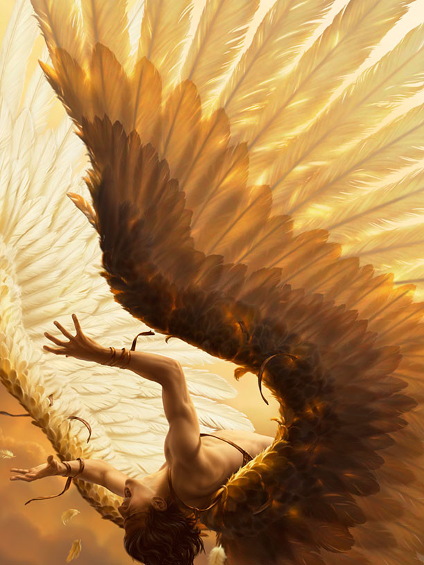 solisolsoli's tweet photo. The fall of Icarus by René Milot https://t.co/0Q4S8YuEwT