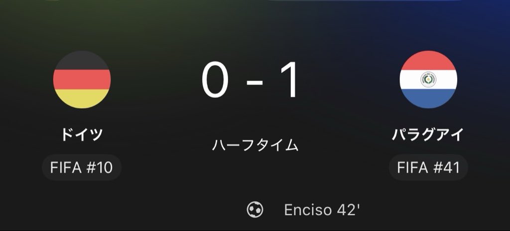 ZF2vl's tweet photo. ドイツ敗退の可能性あるやん
やめてくれよ https://t.co/08Dqlj6BQw