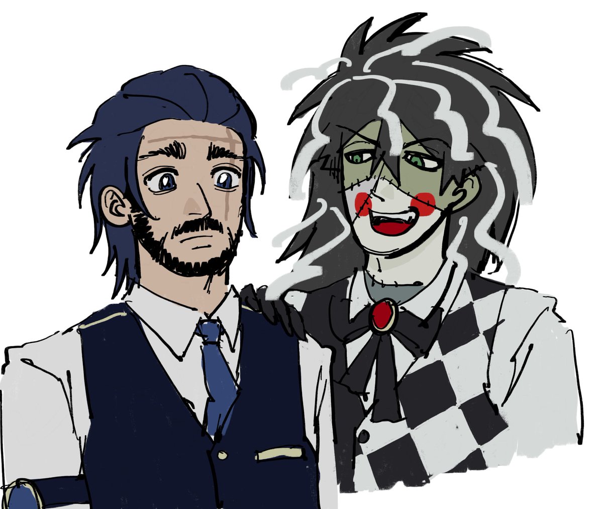 ermmerin's tweet photo. these r old but my oc with wilk https://t.co/2dqvjnneL6