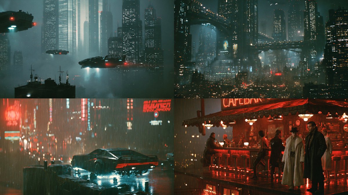 Ben__Springer's tweet photo. great approach. I use more following line: "2x2 contact sheet with four cinema still frames from " https://t.co/fSGgfNPyPt