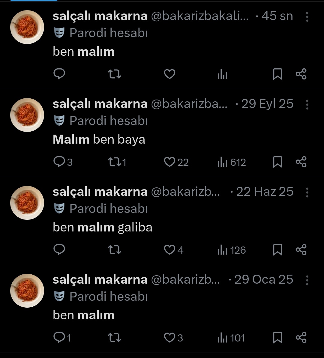 salçalı makarna tweet media
