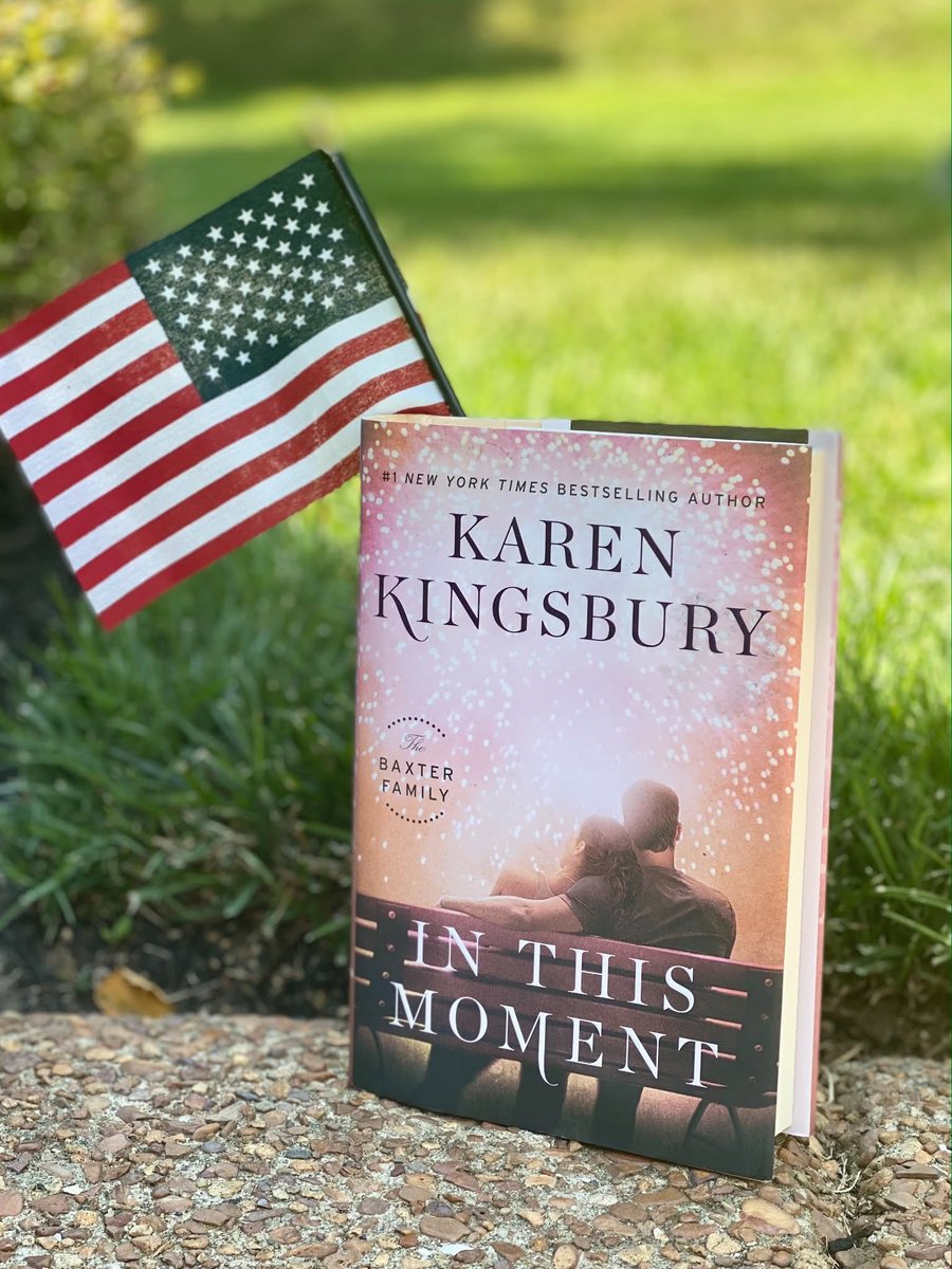 KarenKingsbury's tweet photo. “Once people stop believing in their rights, those rights are a whole lot easier to take away.” — IN THIS MOMENT 

This novel is everything we hold dear: faith, family, and freedom. Perfect to read as America’s 250th birthday draws near! 🇺🇸❤️✨🎆 https://t.co/9IjroaFcQs