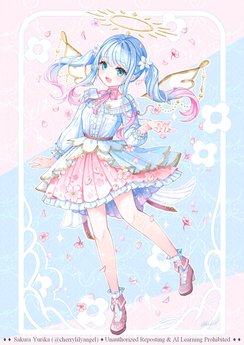 cherrylilyangel's tweet photo. おはようございます♪💫✨

きらめく光に満ちたしあわせいーっぱいのたのしい１日をおすごしくださいね♪
🌸🎀ପ(*ˊᗜˋ*) ଓ🌸💕

ひらひら優雅に舞うはなびらのように みなさんに祝福のフラワーシャワーが降り注ぎますように♪
🤍✨ଘ(੭*ˊᵕˋ)੭* ੈ🌸‧₊˚ https://t.co/X5Ed6u0d8O