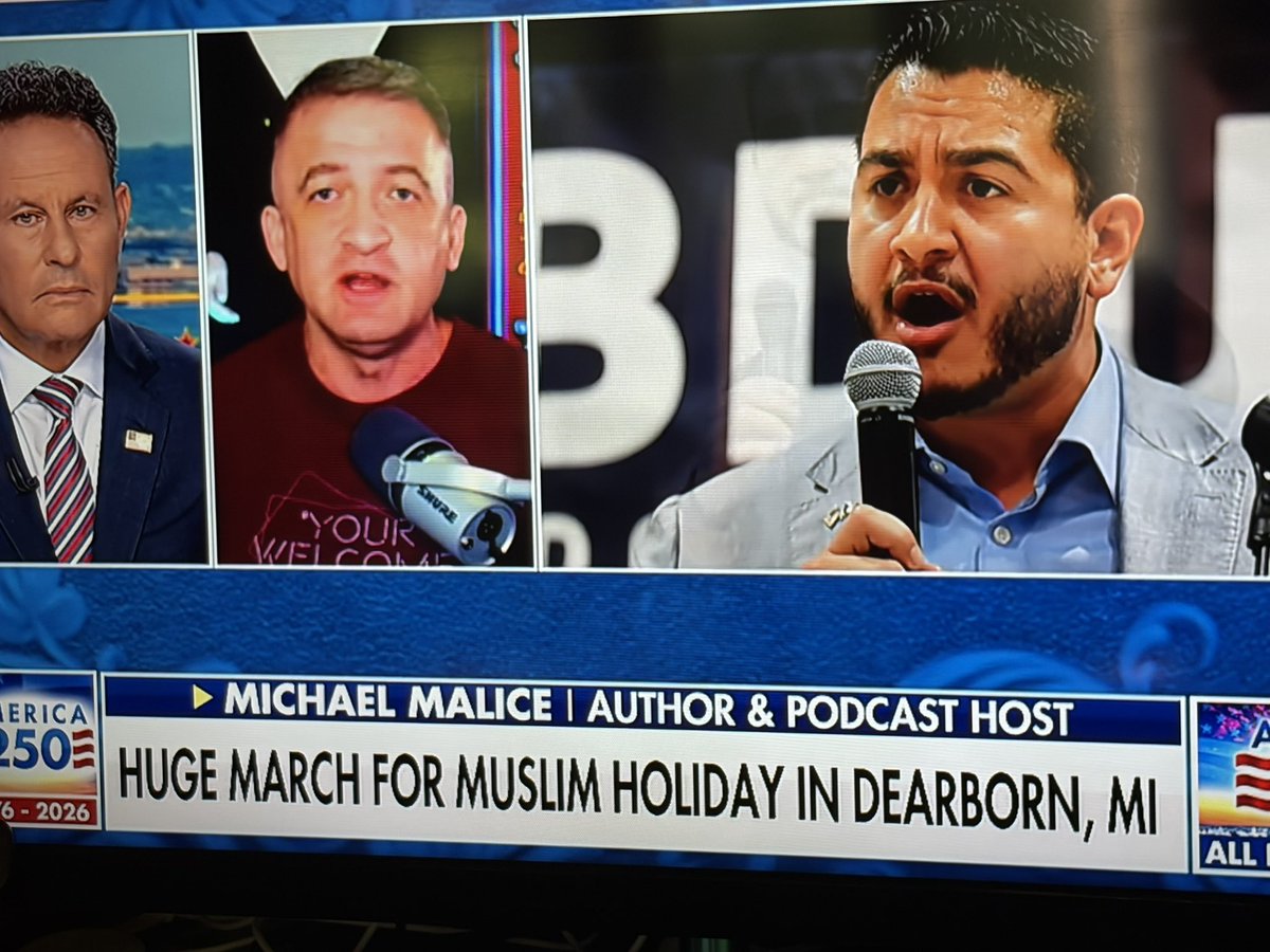 larryelder's tweet photo. Islamification Becomes Public Enemy No. 1

“Rep. Randy Fine, R-Fla., told the Daily Signal that a recent campaign poll of his found many of his constituents view the rise of ‘Islamification’ and Islamic rule as a top concern….

“‘I had to fight with my pollster, because no one ever asks about the rise of radical Islam in America, and I wanted it placed in my survey,’ Fine said. ‘It was one of the largest issues people rated. My constituents believe it concerned them more than the war in Iran, abortion, and more.’”

https://t.co/s7KfV46rwT
