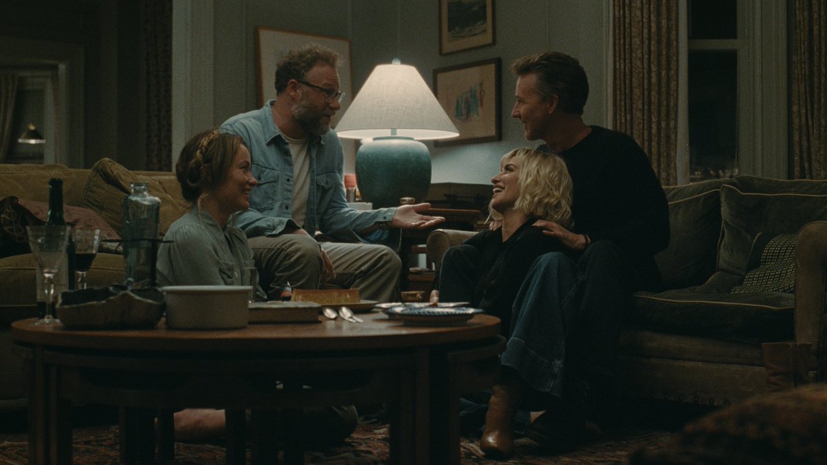 mkefilm's tweet photo. Olivia Wilde directs and stars alongside Seth Rogan in her latest film The Invite: https://t.co/jAHVFChgFB

A dinner party spirals into unexpected places when a couple invite their enigmatic neighbours over. Have they reignited the spark or lit the match that burns it all down? https://t.co/hKM4BVlwpY