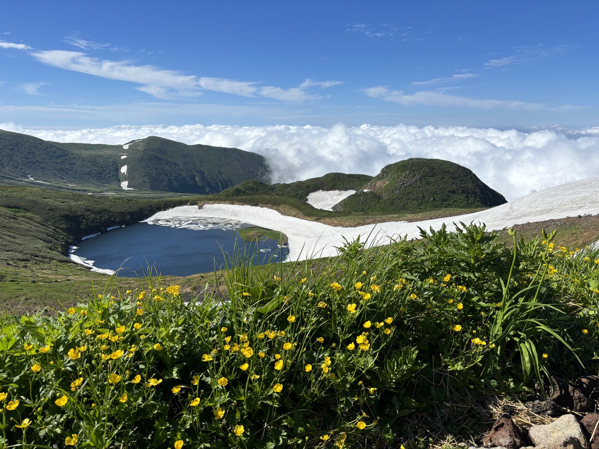 minaio2290's tweet photo. 東北の山は、いいぞぉ〜⛰️🏔️⛰️ https://t.co/8dcWofsVj4