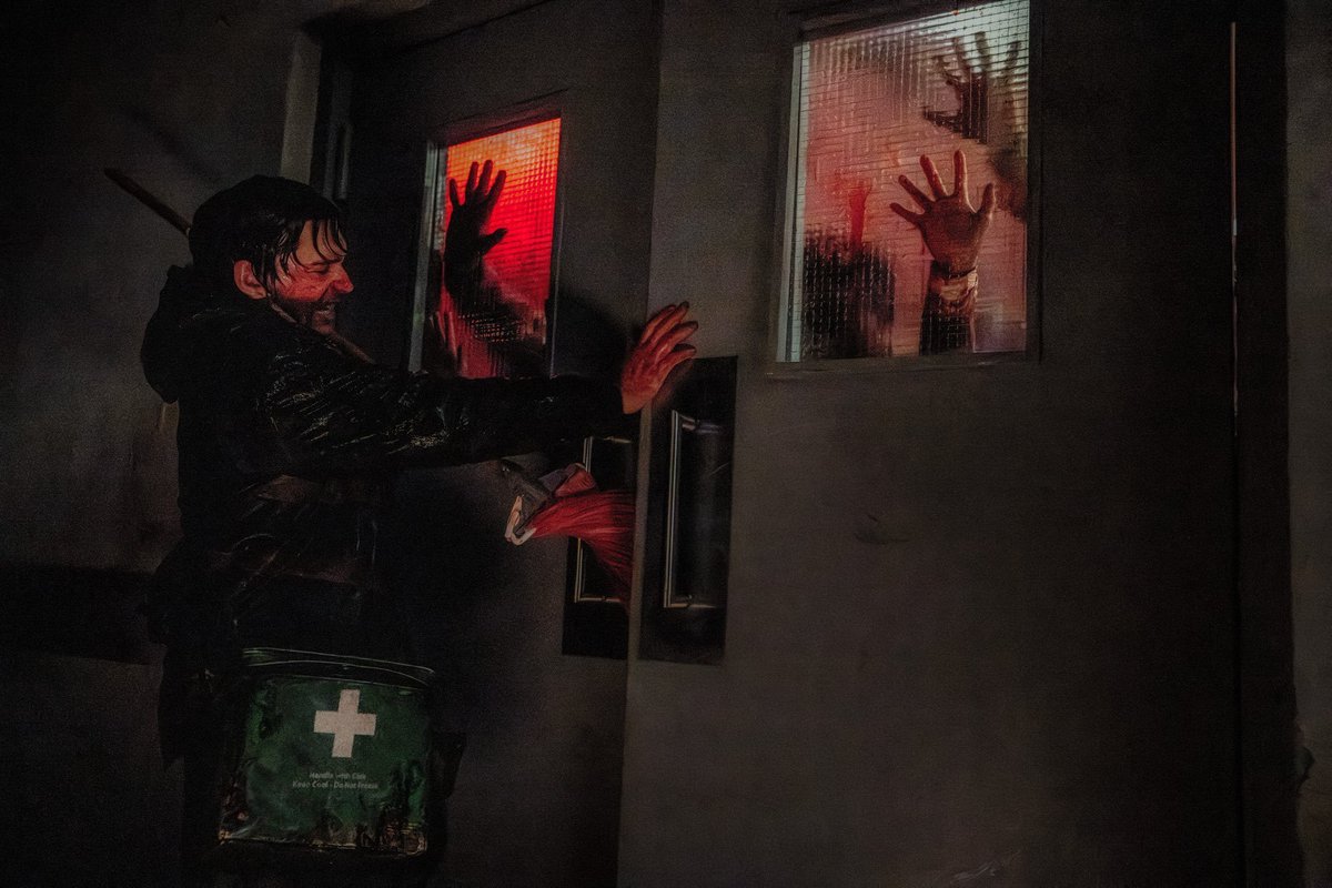 CultureCrave's tweet photo. Zach Cregger on his 'Resident Evil' movie 🧟‍♂️

“It feels like one gigantic sequence. Things pop off about five minutes in and it basically stays like that until the end. What I love about the games is that you move from set-piece to set-piece. Every location has a unique challenge ... I’m borrowing from the games directly in that rhythm, where you’re just running through a gauntlet"

"The concept here is that we’re following an idiot. Not that he’s stupid, but he’s not your typical game character, with no combat skills whatsoever and completely inept at survival. Bryan is very much an everyman who happens to be burdened with this kind of sacred mission that’s going to take him into the heart of everything. It’s kind of like Frodo going into Mordor"

(via @empiremagazine)