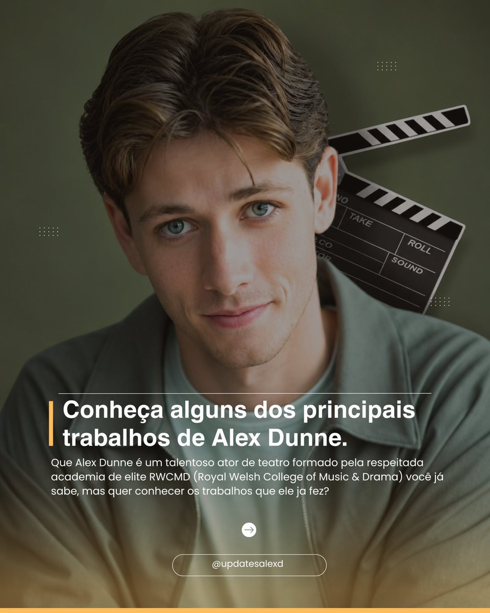 updatesalexd's tweet photo. 🎭 | TRAJETÓRIA! 

Que Alex Dunne é um talentoso ator de teatro formado pela respeitada academia de elite RWCMD (Royal Welsh College of Music &amp; Drama) você já sabe, mas quer conhecer os trabalhos que ele já fez? 

segue o fio! 🧵 https://t.co/cd1CTP0axx