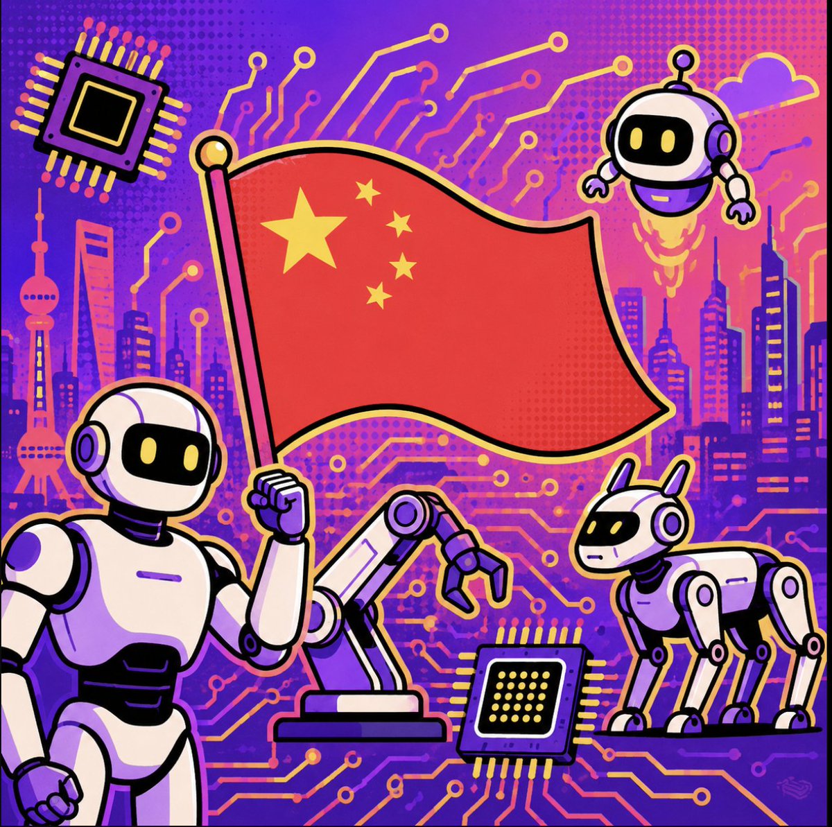 IntCyberDigest's tweet photo. Chinese AI models have matched the performance of Anthropic’s powerful model Mythos in some cybersecurity scenarios.

Researchers point to Zhipu AI's open-weight GLM-5.2 and a new tool, Tulongfeng, from 360 Security Technology, whose CEO said the capability cannot stay "solely in American hands."

The Trump administration has kept the more capable Anthropic models, Fable and Mythos, off-limits to foreign users for more than two weeks while continuing to clear AI chip exports to China, a pairing one former export-control official called "a gift to China."