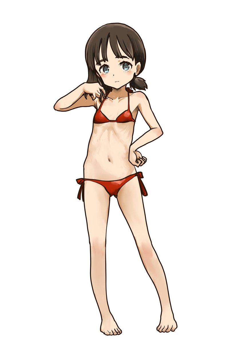 hitonome's tweet photo. #ニーナ生誕祭　#garupan  プラウダで水着写真カレンダーを作ったら二番目に人気が出そうな子（一番はカチューシャ） https://t.co/nXiIDyswZK