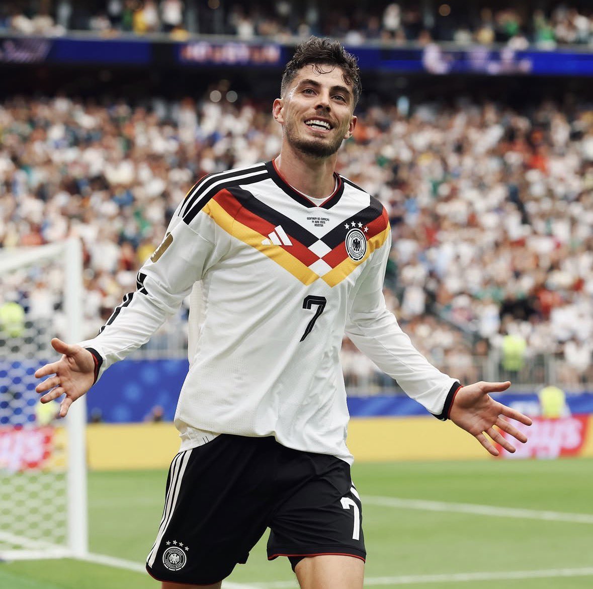 StatmanDave's tweet photo. Kai Havertz has scored 5 goals in his last 6 appearances across all competitions for club and country.

In fine form. 👏 https://t.co/nyopF4FEEF