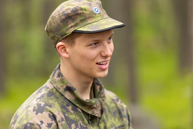 AZadarski's tweet photo. For anyone wondering about the whereabouts of Aatos Koivu, and why he's not coming to Canadiens development camp, it's likely due to the fact he's doing his mandatory military training with the Finnish army since mid-April. https://t.co/kTynidAvtF
