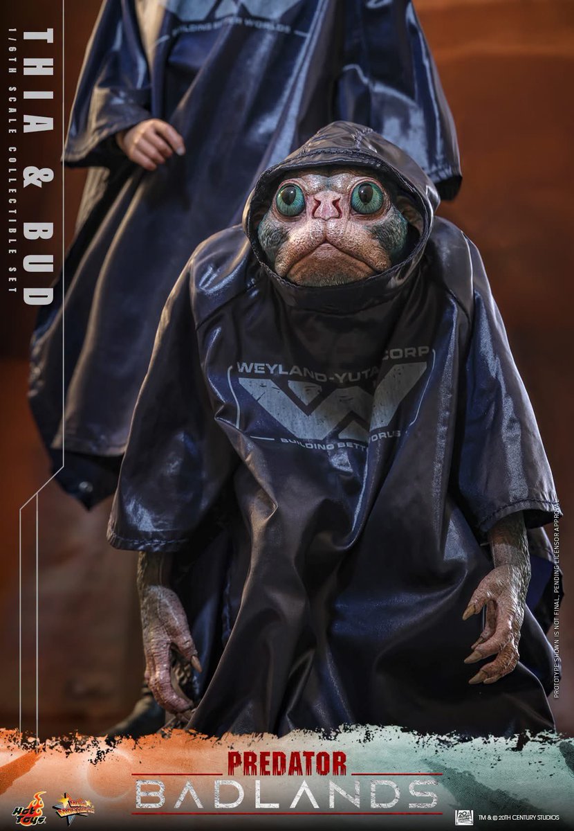 6thscale_KaWu's tweet photo. 【Predator: Badlands - 1/6th scale Thia & Bud Collectible Set】
New announcement!
Part 3
#Thia #Bud #PredatorBadlands #HotToysCollectibles #SixthScale https://t.co/ZC4LIUwjsU