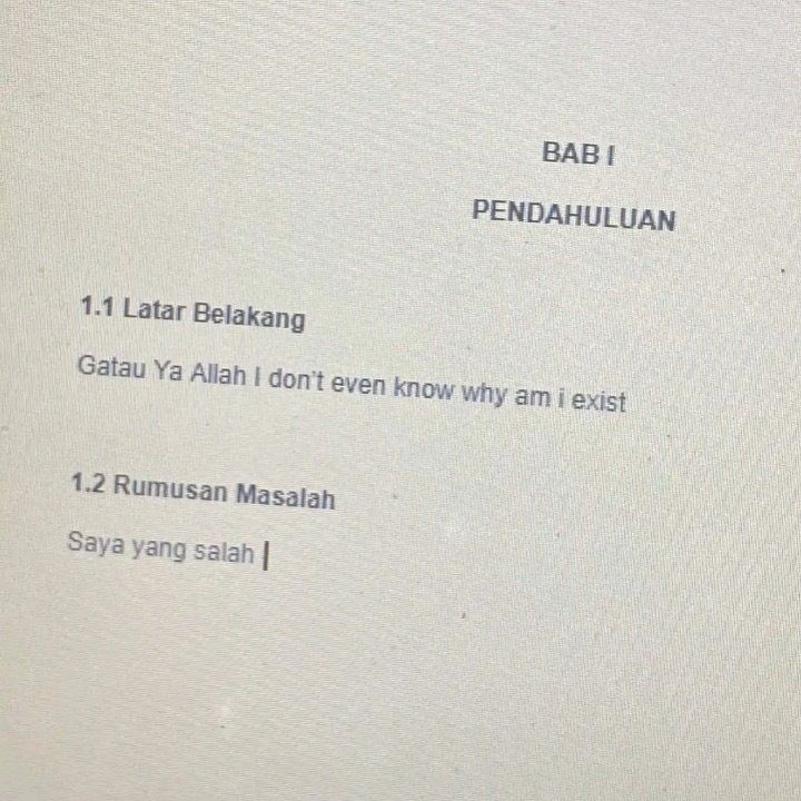 problemetik's tweet photo. Cuma bisa pasrah https://t.co/f9sXYLdQws