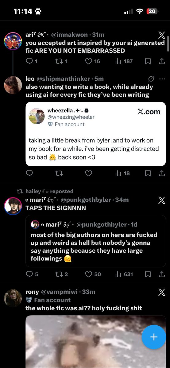 finnfromthehip's tweet photo. the ai super soaker scandal has shook the tl #backinthetrenches https://t.co/Qy1qxRC28X
