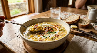 valuepackstore's tweet photo. Corn Chowder: A Hearty Dish Perfect for Family Gatherings and Cozy Nights
https://t.co/v1SPAHHB39 https://t.co/YRiIB6clu5