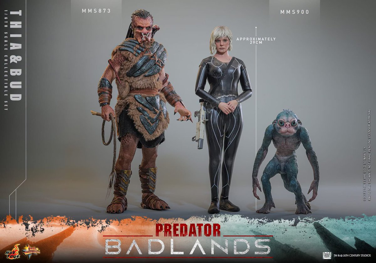 6thscale_KaWu's tweet photo. 【Predator: Badlands - 1/6th scale Thia & Bud Collectible Set】
New announcement!
Part 4
#Thia #Bud #PredatorBadlands #HotToysCollectibles #SixthScale https://t.co/CnazVfzLAf
