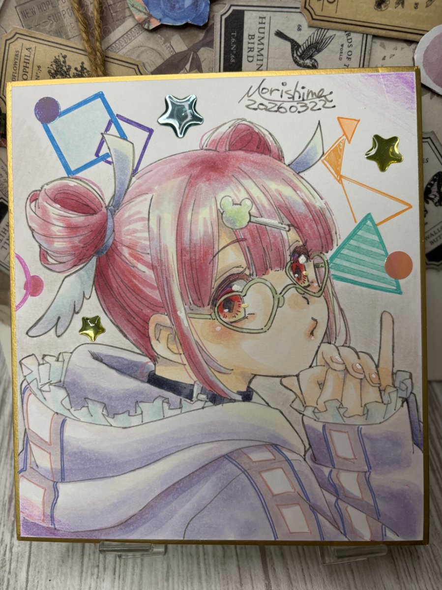 noriko_mrsm's tweet photo. 🩷👓 https://t.co/wzQRi9H7mR