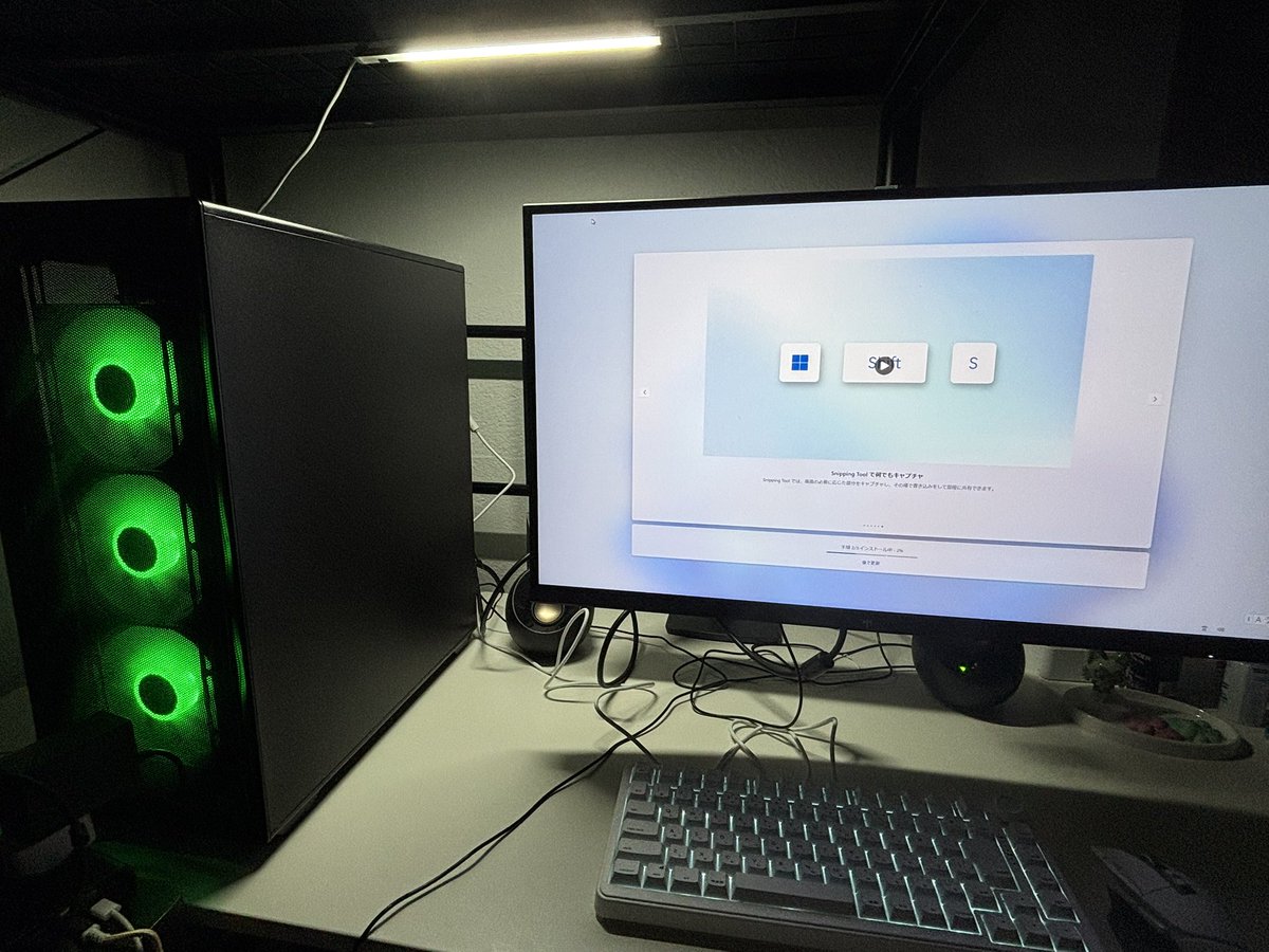 ruru_pl's tweet photo. PCが届いたので、ついにヌルヌルフェスバが出来る https://t.co/D0G1GpXhaG