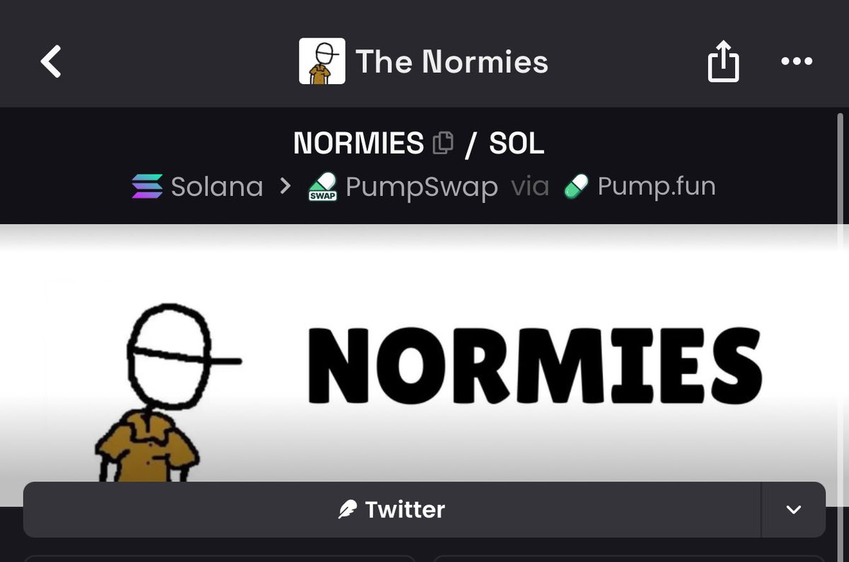 MemeOmic's tweet photo. The Normies

2Rk25gA1n5zqt2KDx9Vi85GwGDzL4xo9QrGYNHimpump https://t.co/bCSA2QhBBB
