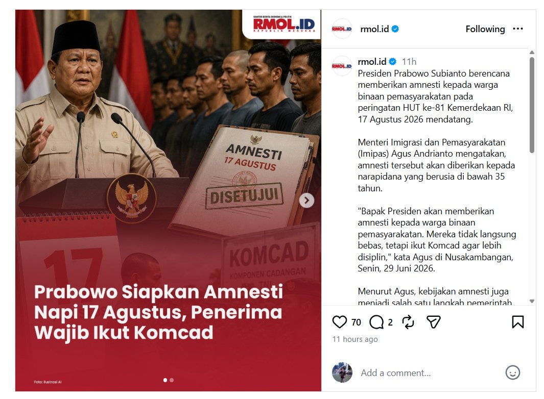 ardisatriawan's tweet photo. Kok feeling saya ini lama-lama wajib militer beneran ya??? https://t.co/WeXnzW2nrS
