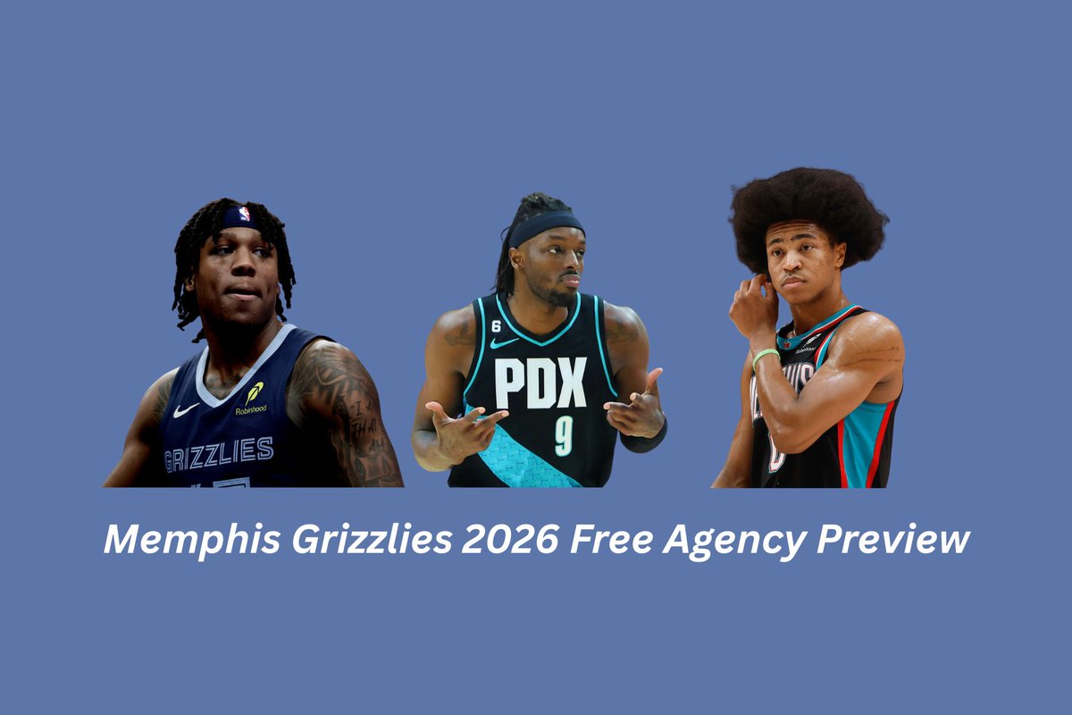 PAKA_FLOCKA's tweet photo. NBA Free Agency officially kicks off tomorrow, and I highlight how the Grizzlies could operate. On the return from the Ja trade, the roster crunch ahead, positional redundancy, its sizable exceptions, and two players who could earn themselves extensions this summer 🔗👇 https://t.co/2gzTwRgsaO