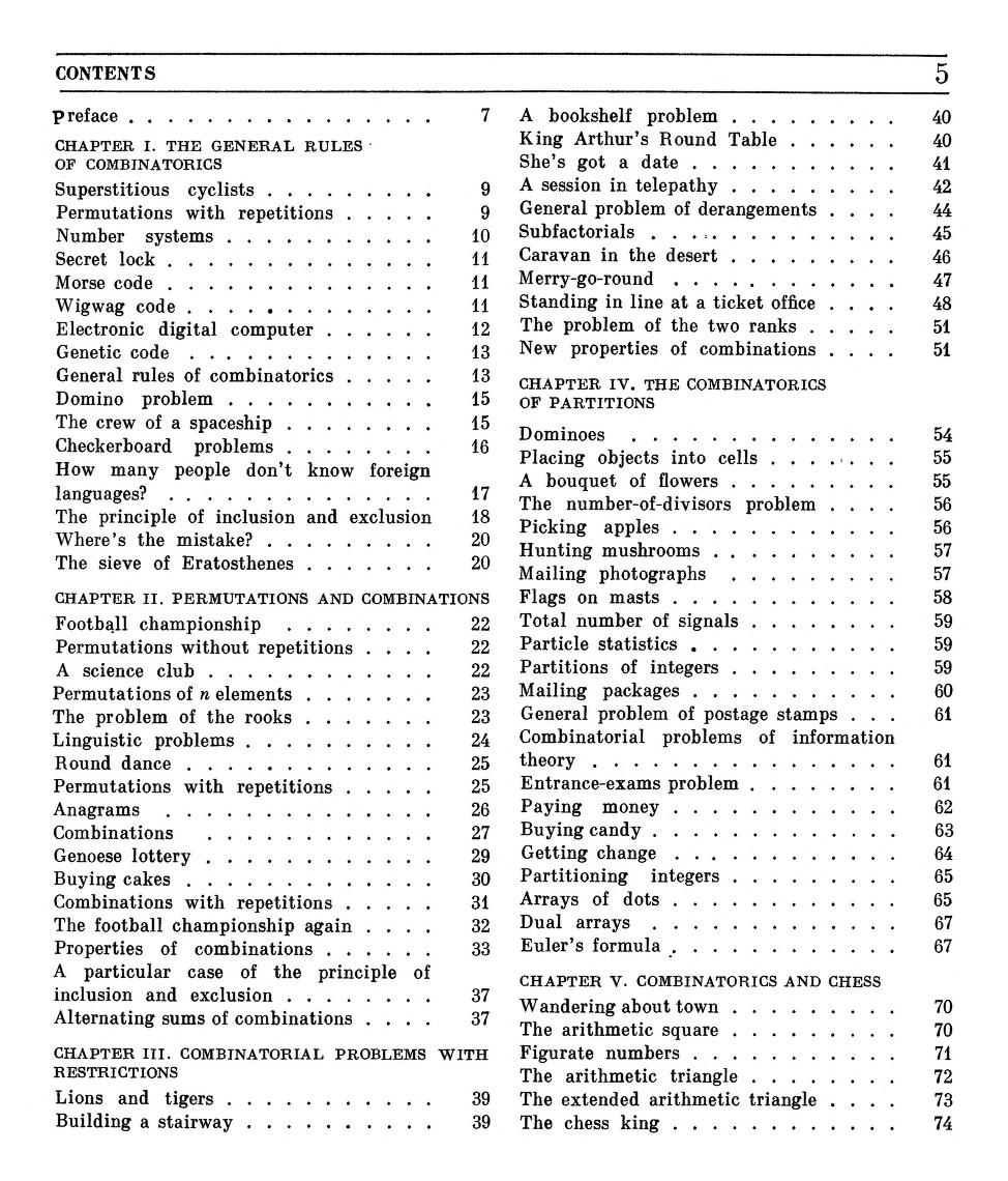 MirTitles's tweet photo. Vilenkin Combinatorial #Mathematics by N. Vilenkin
aim has been to set forth a variety of #combinatorial #problems in popular form and understandable language; also problems using #recurrence #relations and generating #functions
#books #soviet
https://t.co/HGld42iSjd https://t.co/q7JLcHdpKB