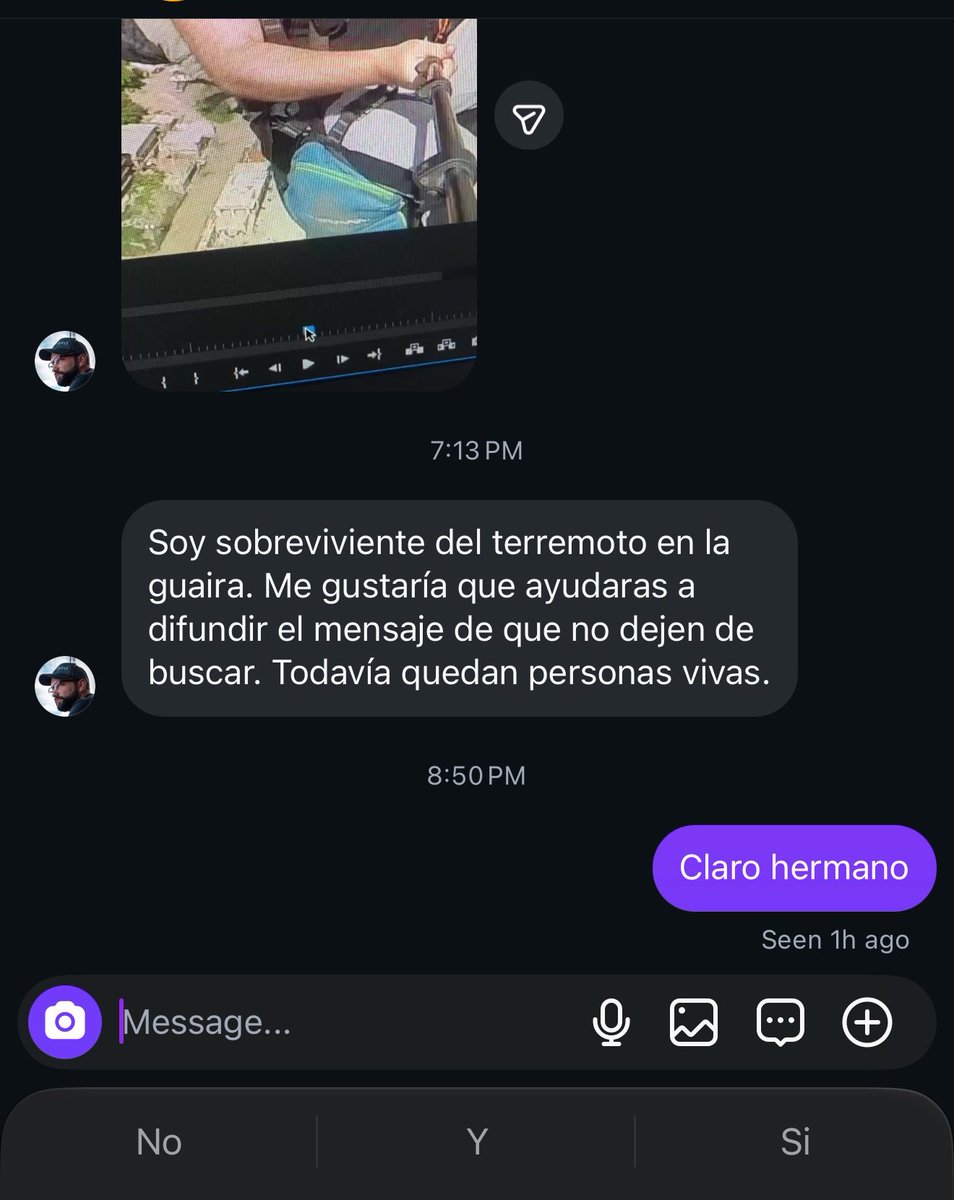 MARCIANOPHONE's tweet photo. No dejen de buscar. Espero que este mensaje le llegue a alguien cercano a la zona cero. Por favor 🙏 https://t.co/3K4u284laq