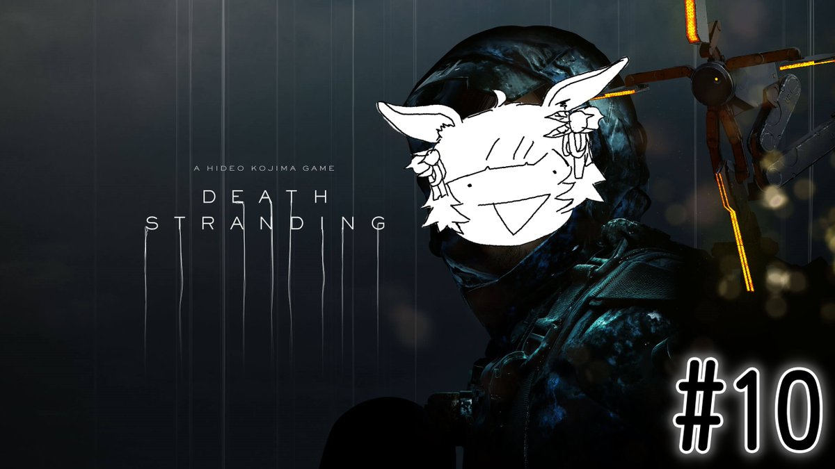 tsubakitsune12's tweet photo. 【配信告知】
【DEATH STRANDING】砂時計投げられた配達員【Vtuber】#10 

【日時】本日21時

配達員、発進準備
新雑サムネで発信します

✉配達場所✉
【https://t.co/4qgR2jHhQv】 https://t.co/K7k3Ffciqo