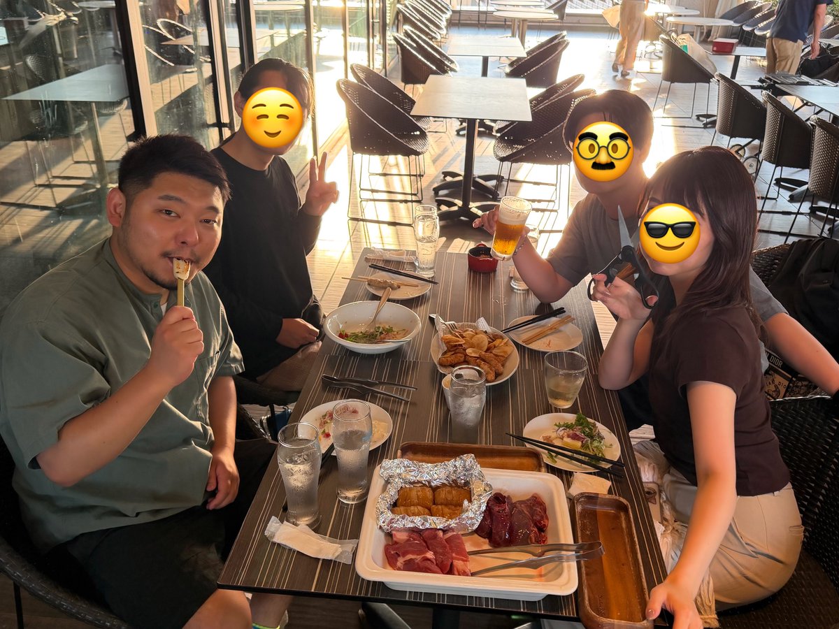12tora31's tweet photo. 昨日は今年初のビアガーデン行ってきた🍺 https://t.co/7PKF6Wk5dr